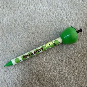 Sanrio Hello Kitty Green Apple Mechanical Pencil 0.5mm Kids Toy Pencil